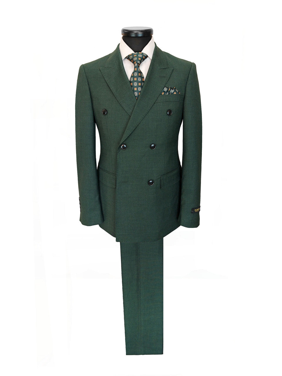 Green Double-Breasted Suit - Image 2