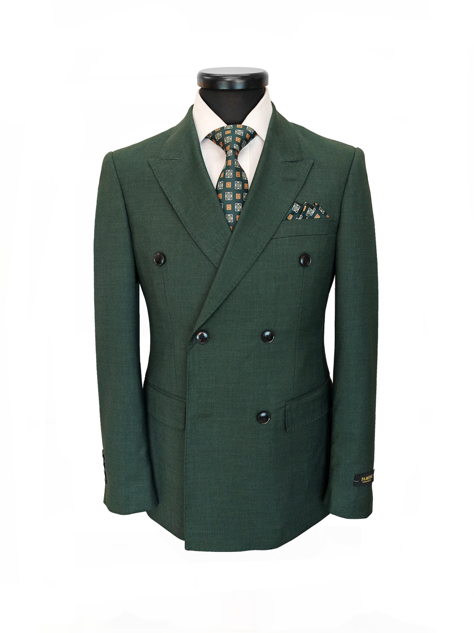 Green Double-Breasted Suit - Image 3